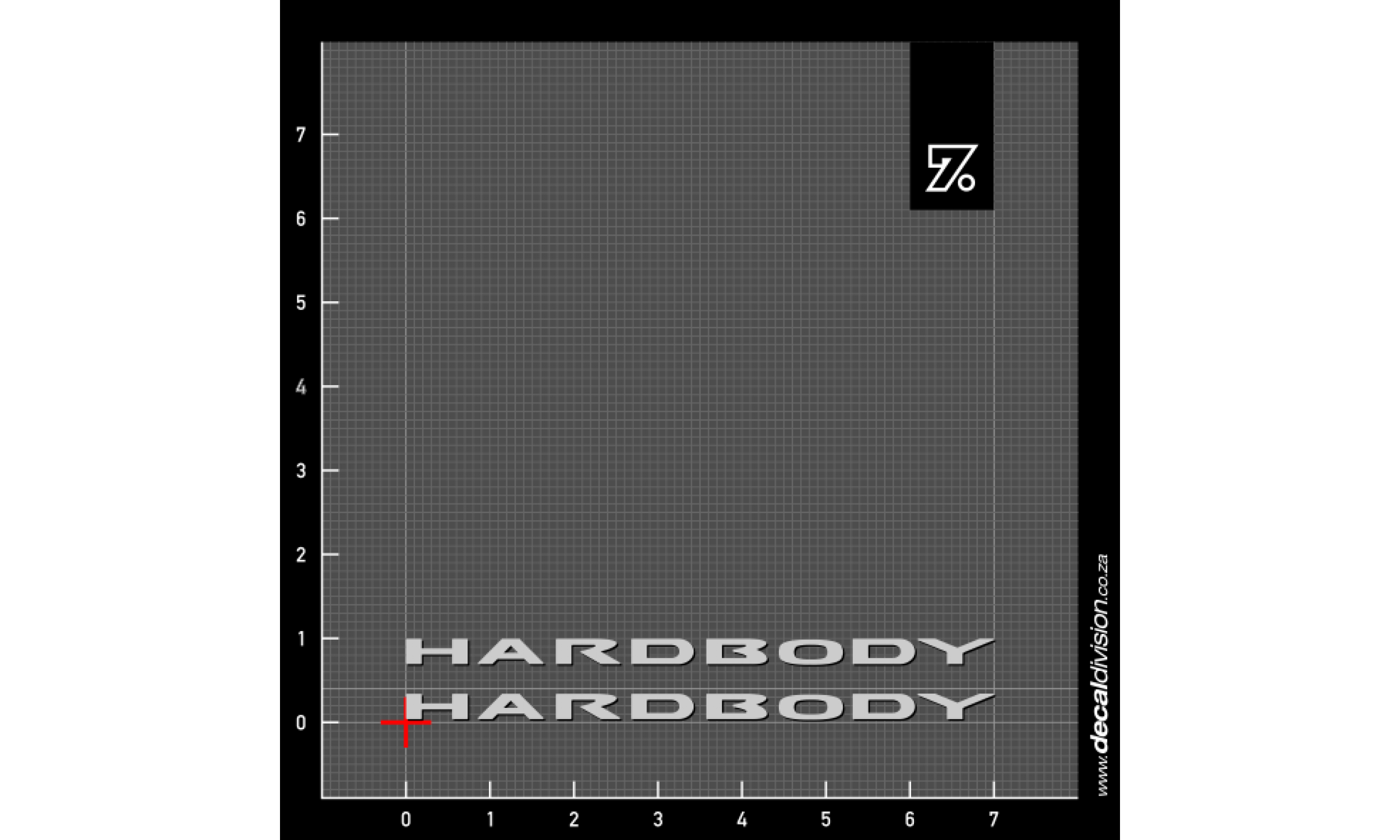 Nissan Hardbody Roof Rack Sticker